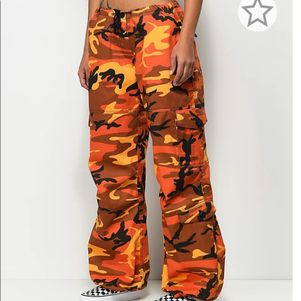 orange Rothco BDU pants